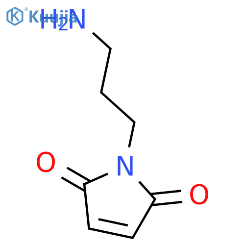 1-(3-Aminopropyl)-2,5-dihydro-1H-pyrrole-2,5-dione structure