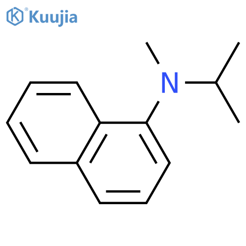 1-Naphthalenamine, N-methyl-N-(1-methylethyl)- structure