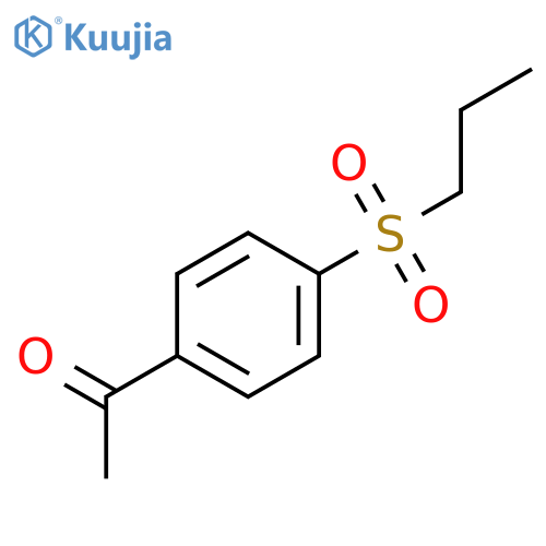 Ethanone,1-[4-(propylsulfonyl)phenyl]- structure