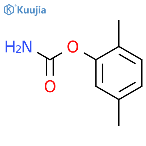 Phenol, 2,5-dimethyl-,carbamate (9CI) structure