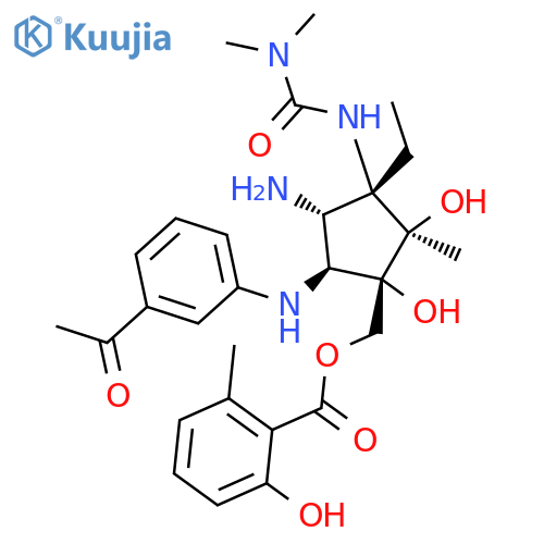 Cranomycin (8CI,9CI) structure