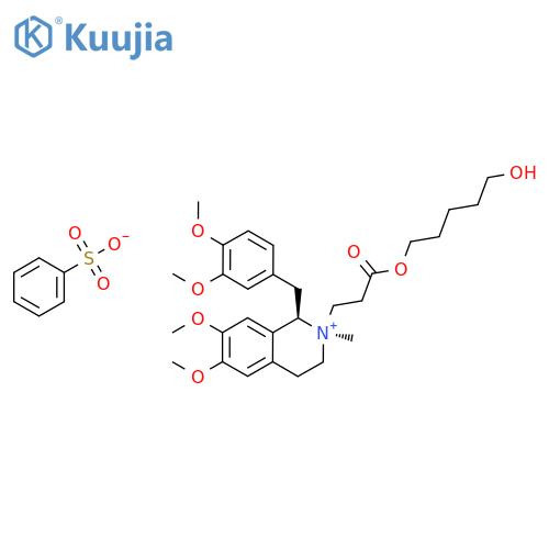 (R)-Laudanosine N-3-((5-Hydroxypentyl)oxy)-3-oxopropyl Benzenesulfonate structure