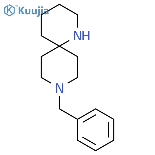 1,9-Diazaspiro[5.5]undecane, 9-(phenylmethyl)- structure