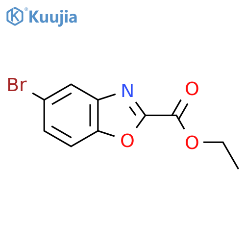 Ethyl 5-bromobenzo[d]oxazole-2-carboxylate structure