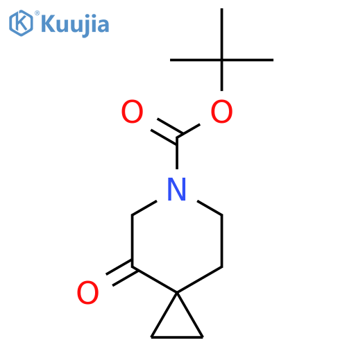 Tert-butyl 4-oxo-6-azaspiro[2.5]octane-6-carboxylate structure