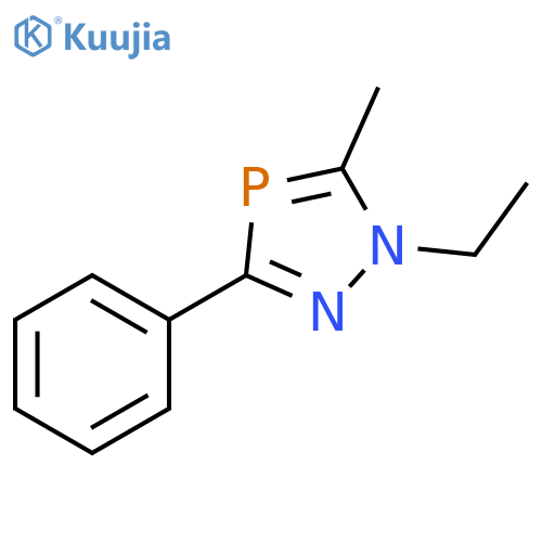 1H-1,2,4-Diazaphosphole, 1-ethyl-5-methyl-3-phenyl- structure