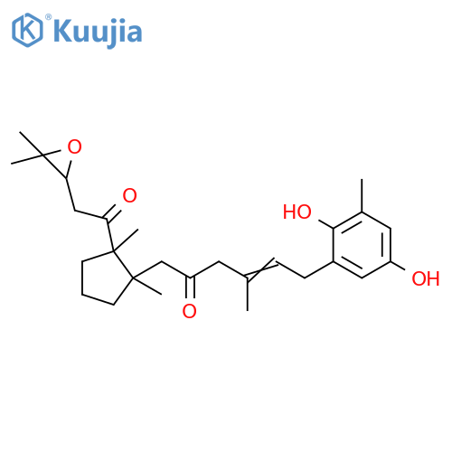 Amentaepoxide structure