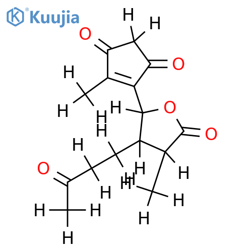 1,10-dioxo-1,10-deoxy-1,10-secogorgonolide structure