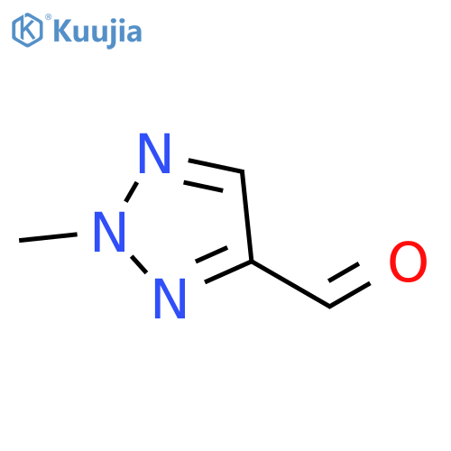 2-methyl-2H-1,2,3-triazole-4-carbaldehyde structure