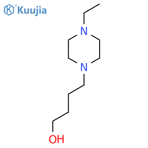 4-(4-Ethylpiperazin-1-yl)butan-1-ol structure