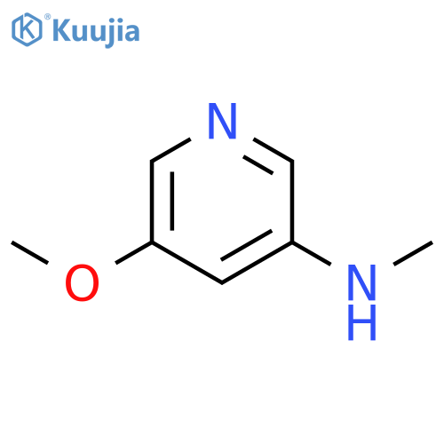 5-methoxy-N-methylpyridin-3-amine structure