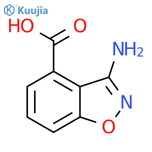 3-Aminobenzodisoxazole-4-carboxylic Acid structure