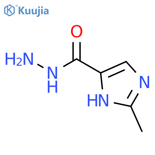 1H-Imidazole-5-carboxylicacid, 2-methyl-, hydrazide structure