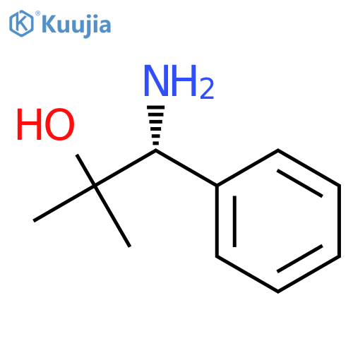 (R)-1-amino-2-methyl-1-phenyl-propan-2-ol structure