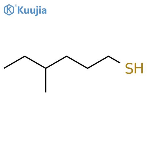 4-methylhexane-1-thiol structure