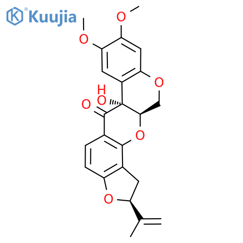 (1R,6S,13R)-13-Hydroxy-16,17-dimethoxy-6-prop-1-en-2-yl-2,7,20-trioxapentacyclo[11.8.0.03,11.04,8.014,19]henicosa-3(11),4(8),9,14,16,18-hexaen-12-one structure