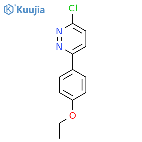 3-Chloro-6-(4-ethoxyphenyl)pyridazine structure