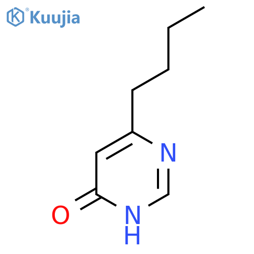 6-Butylpyrimidin-4-ol structure