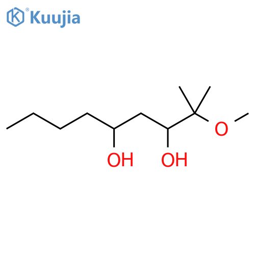 3,5-nonanediol, 2-methoxy-2-methyl- structure