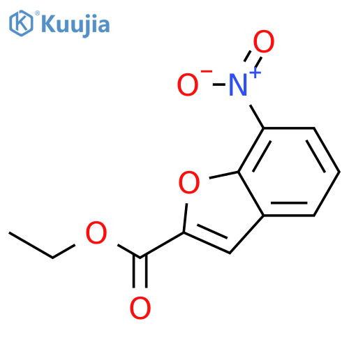 ethyl 7-nitro-1-benzofuran-2-carboxylate structure