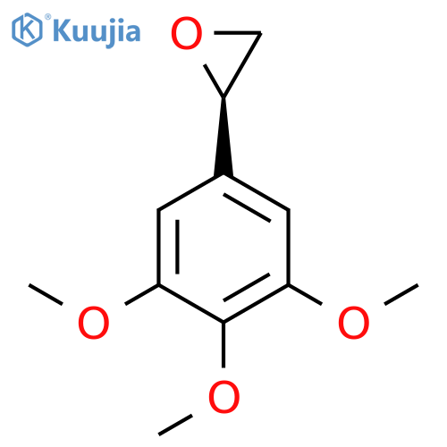 (2R)-2-(3,4,5-trimethoxyphenyl)oxirane structure