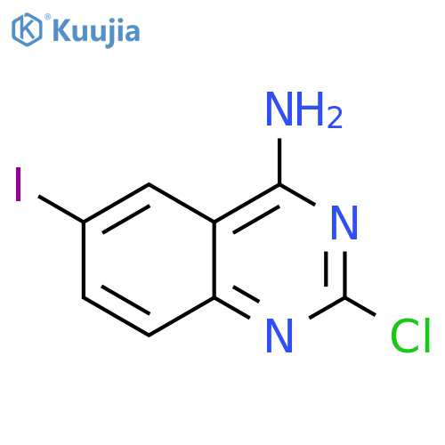 2-chloro-6-iodoquinazolin-4-amine structure