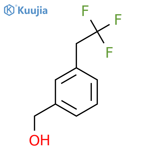 [3-(2,2,2-Trifluoroethyl)phenyl]methanol structure