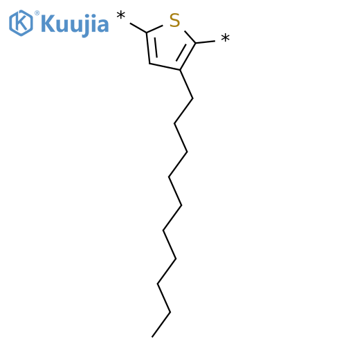 Poly(3-decylthiophene-2,5-diyl), regiorandom structure