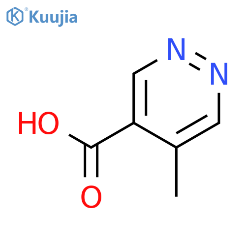 5-methylpyridazine-4-carboxylic acid structure