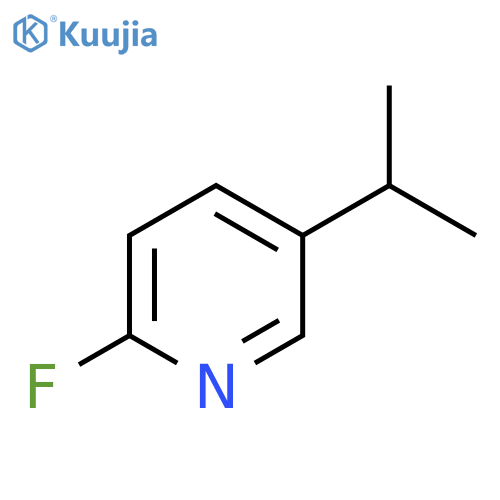 2-Fluoro-5-isopropylpyridine structure