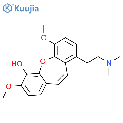 Dibenz[b,f]oxepin-4-ol,9-[2-(dimethylamino)ethyl]-3,6-dimethoxy- structure