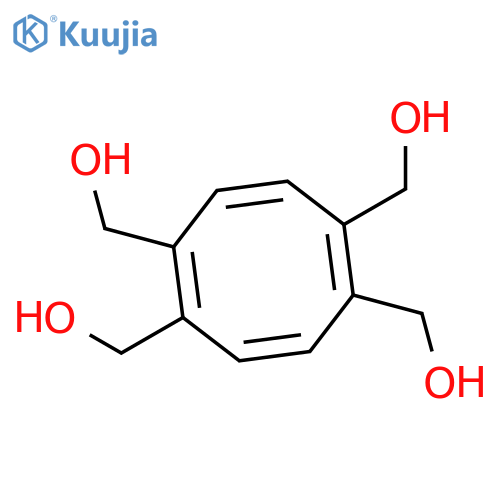 (1E,3E,5E,7E)-4,5,8-tris(hydroxymethyl)cycloocta-1,3,5,7-tetraen-1-ylmethanol structure