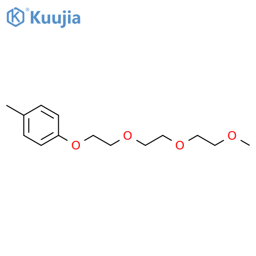Benzene, 1-[2-[2-(2-methoxyethoxy)ethoxy]ethoxy]-4-methyl- structure