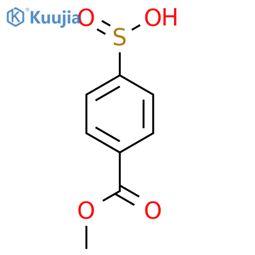 4-methoxycarbonylbenzenesulfinic Acid structure