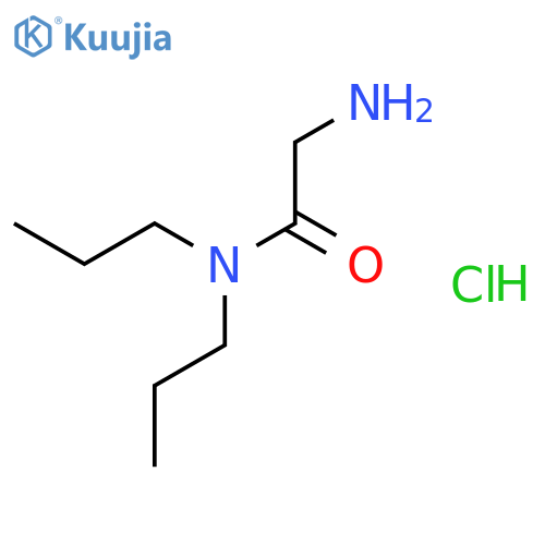 2-Amino-N,N-dipropylacetamide hydrochloride structure
