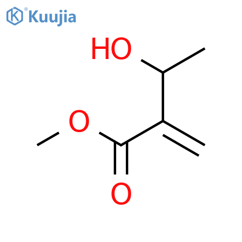 Butanoic acid, 3-hydroxy-2-methylene-, methyl ester, (R)- structure