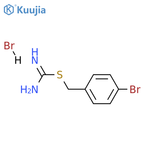 2-(4-Bromobenzyl)isothiouronium bromide structure