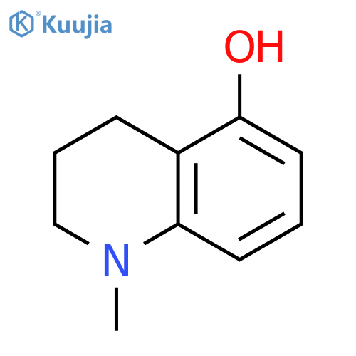 1-Methyl-1,2,3,4-tetrahydroquinolin-5-ol structure
