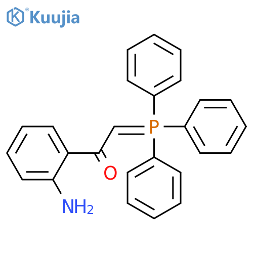 Ethanone, 1-(2-aminophenyl)-2-(triphenylphosphoranylidene)- structure