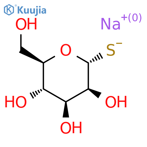 α-D-Thiomannose Sodium Salt structure