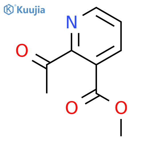Methyl 2-Acetylpyridine-3-carboxylate structure