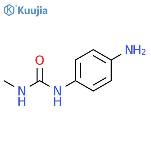 1-(4-aminophenyl)-3-methylurea structure