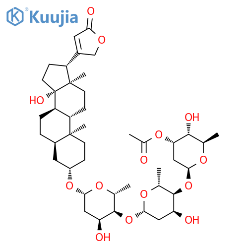 Digitoxin 3'''-Acetate structure