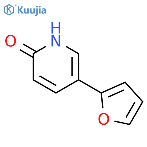 5-(furan-2-yl)-1H-pyridin-2-one structure