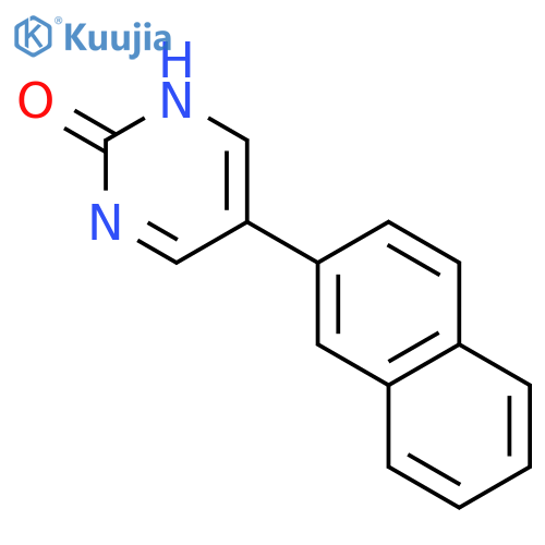 5-naphthalen-2-yl-1H-pyrimidin-2-one structure