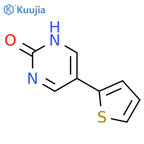 5-thiophen-2-yl-1H-pyrimidin-2-one structure