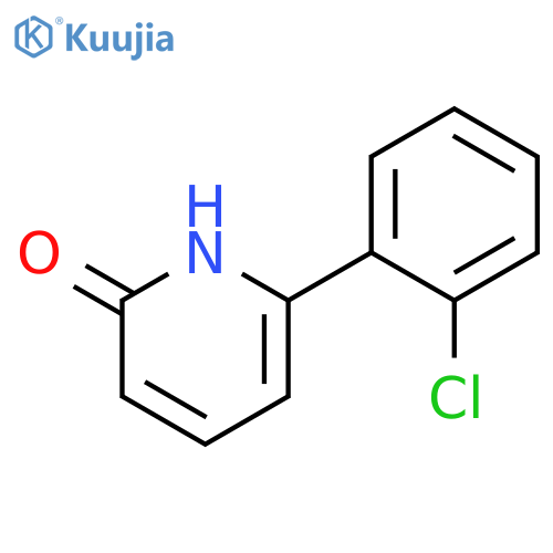 6-(2-chlorophenyl)-1H-pyridin-2-one structure