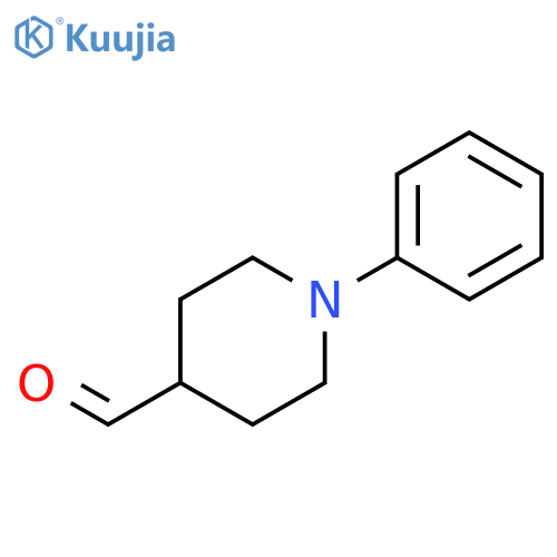 1-Phenylpiperidine-4-carbaldehyde structure
