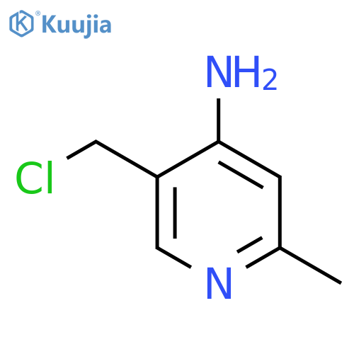 5-(Chloromethyl)-2-methylpyridin-4-amine structure