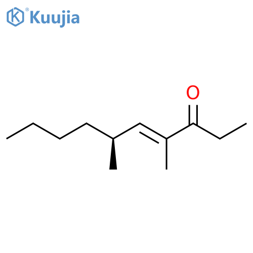 4-Decen-3-one,4,6-dimethyl-, (4E,6S)- structure
